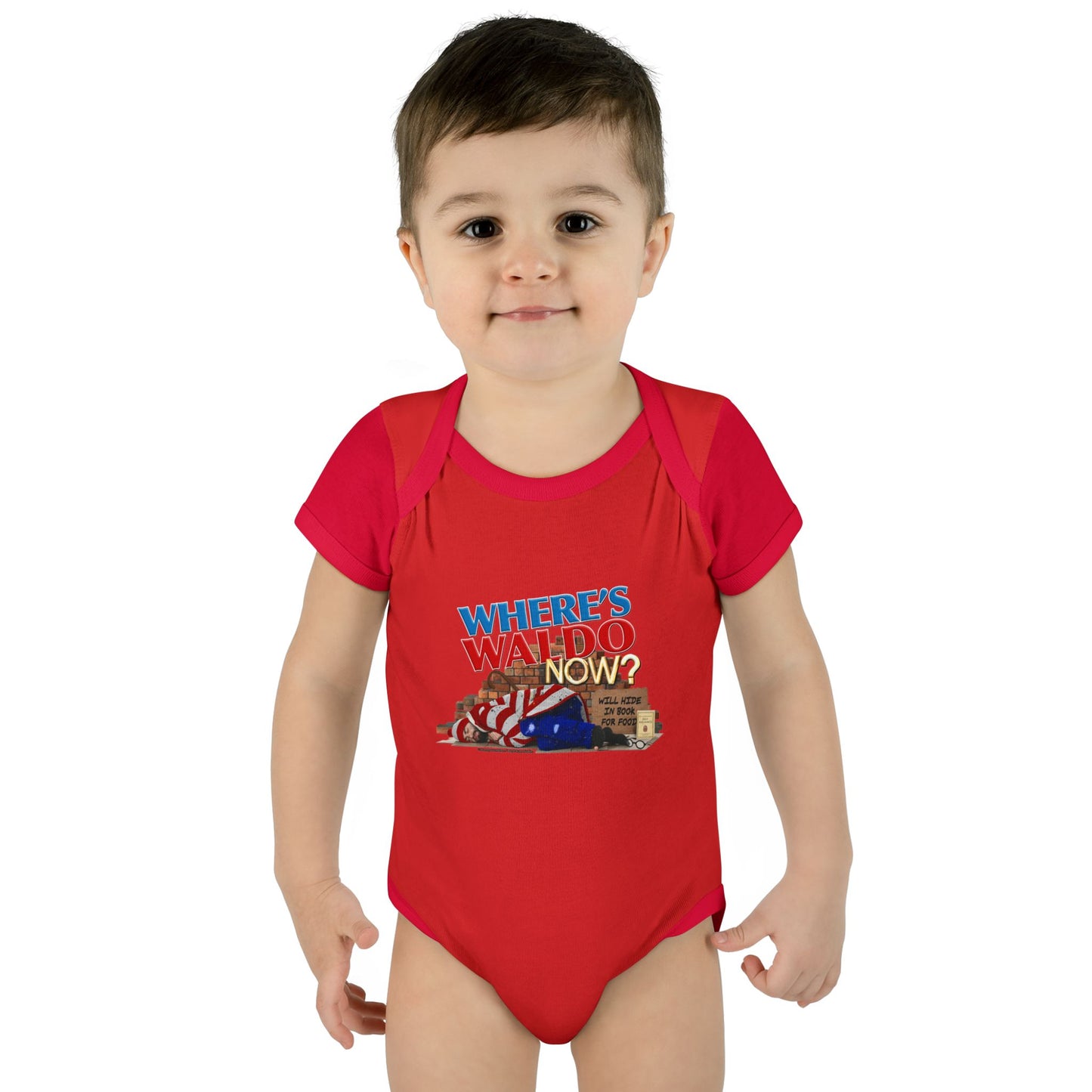 DK89: Where's Waldo Now? - Infant Sized Onsie