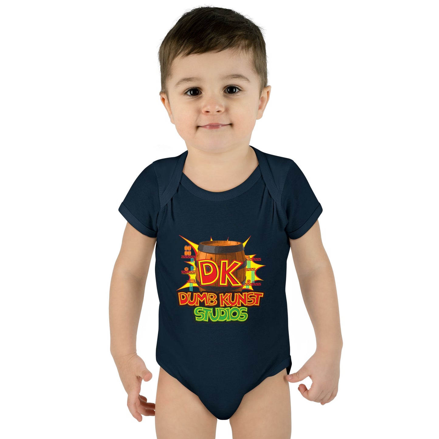 DK86: King Donkey Kunst - Infant Sized Onsie