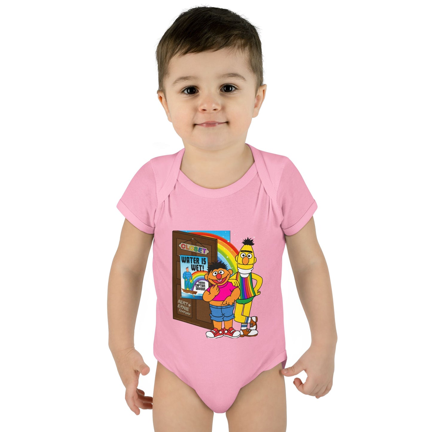 DK201: Bert & Ernie's Closet - Infant Sized Onsie