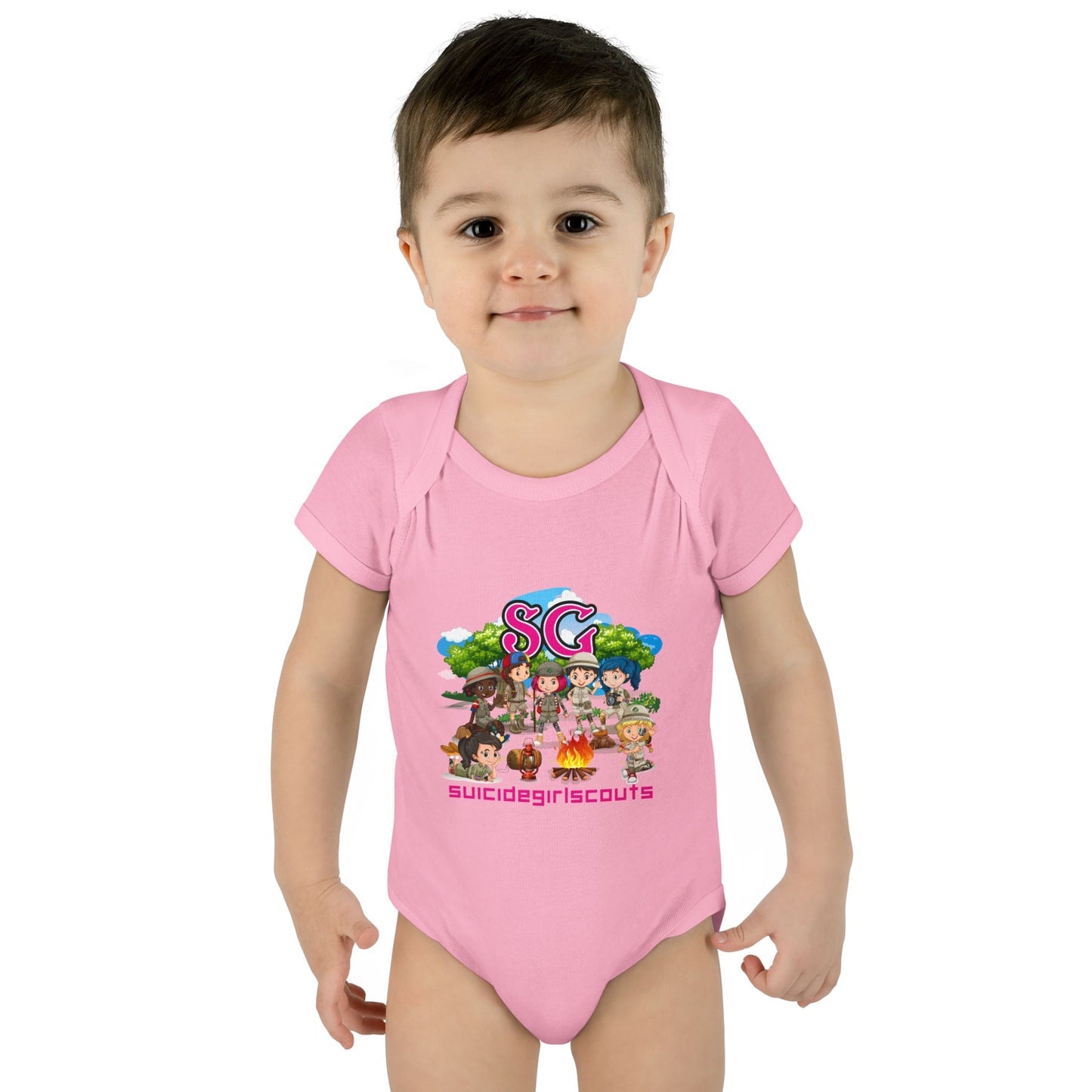 DK66: Suicide Girlscouts - Infant Sized Onsie