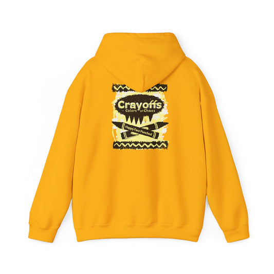 DK110: Crayoffs - Colors of Chaos - Adult Hooded Sweatshirt