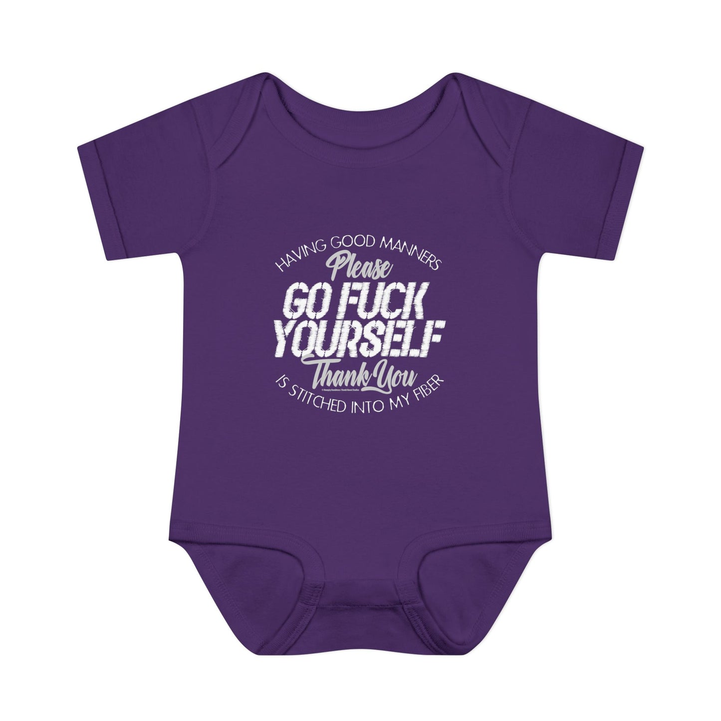 DK90: Please & Thank You (Go Fuck Yourself) - Infant Sized Onsie