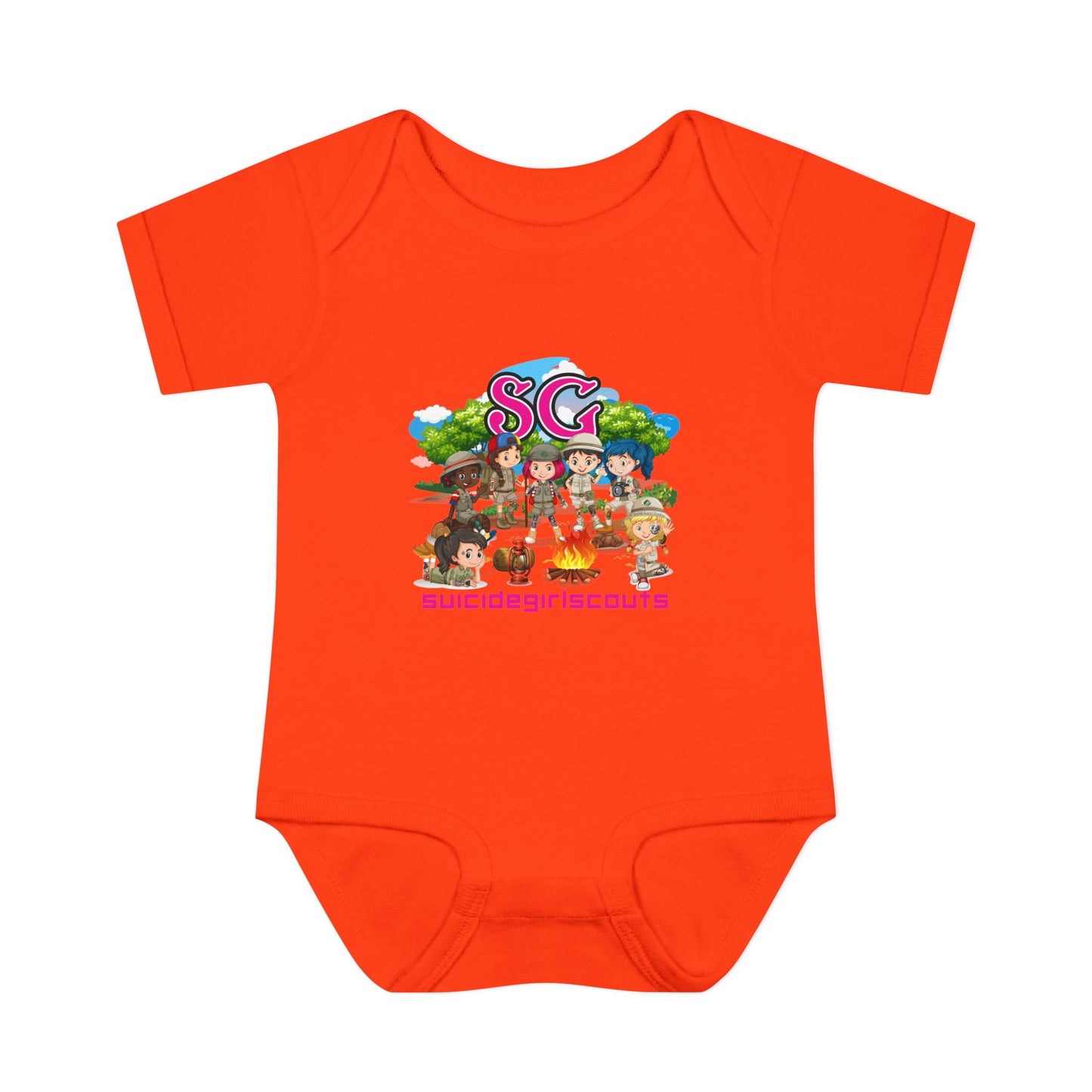 DK66: Suicide Girlscouts - Infant Sized Onsie