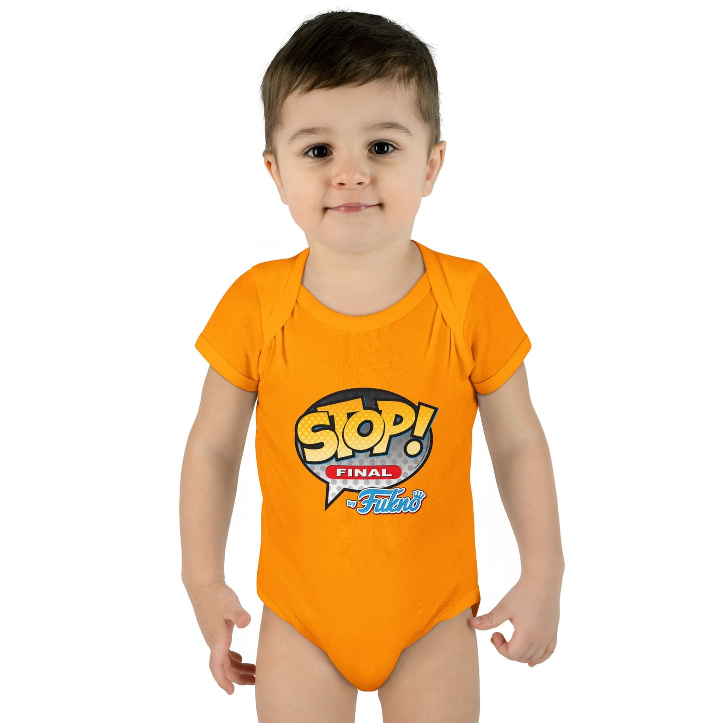 DK103: Stop! by Fukno - Infant Sized Onsie