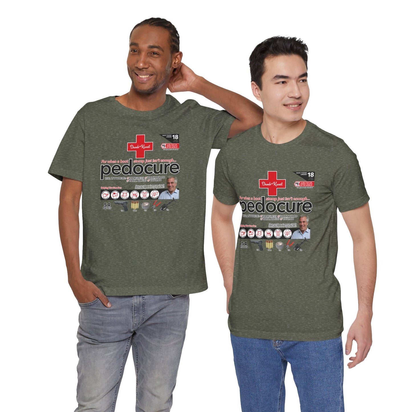 DK82: Pedocured - Unisex S/S T-Shirt