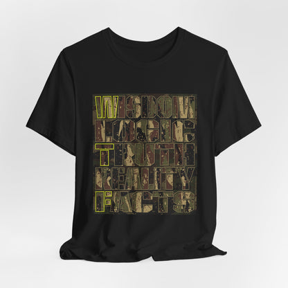 DK159: WTF! FTW! Facts! (Camo Edition) - Unisex S/S T-Shirt