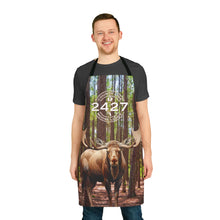 Load image into Gallery viewer, Moose Lodge 2427 - Woodlands Moose - Chef&#39;s Apron
