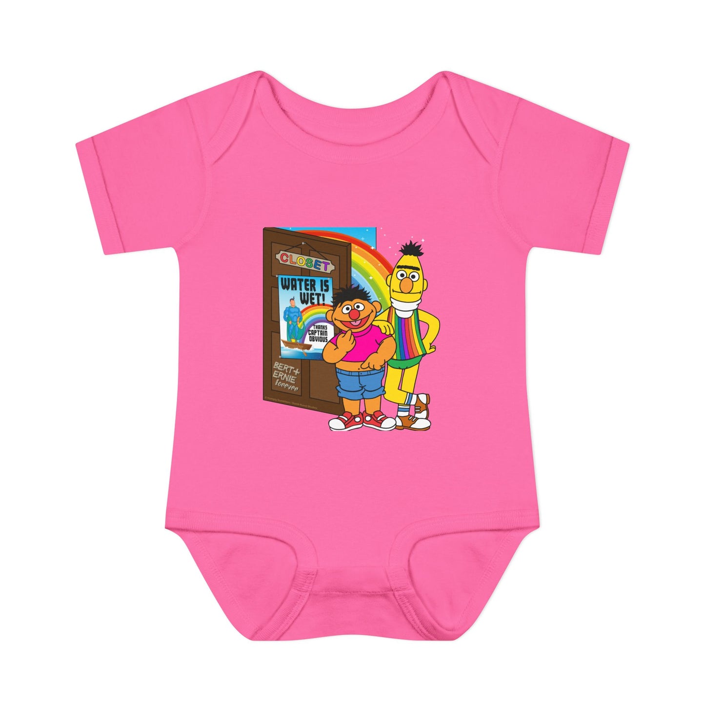 DK201: Bert & Ernie's Closet - Infant Sized Onsie