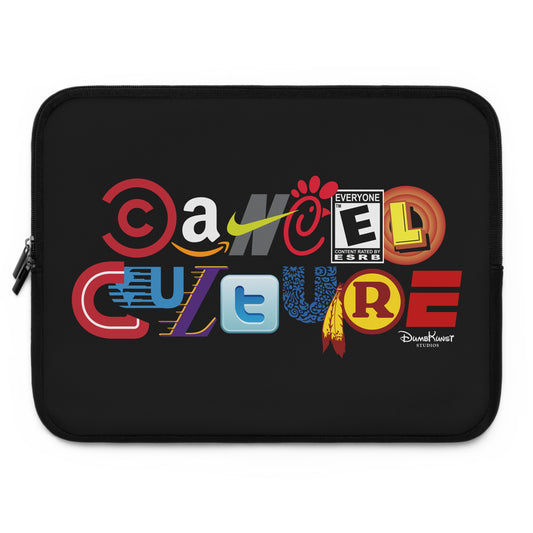 DK53: Cancel Culture - Padded Laptop / Tablet Sleeve