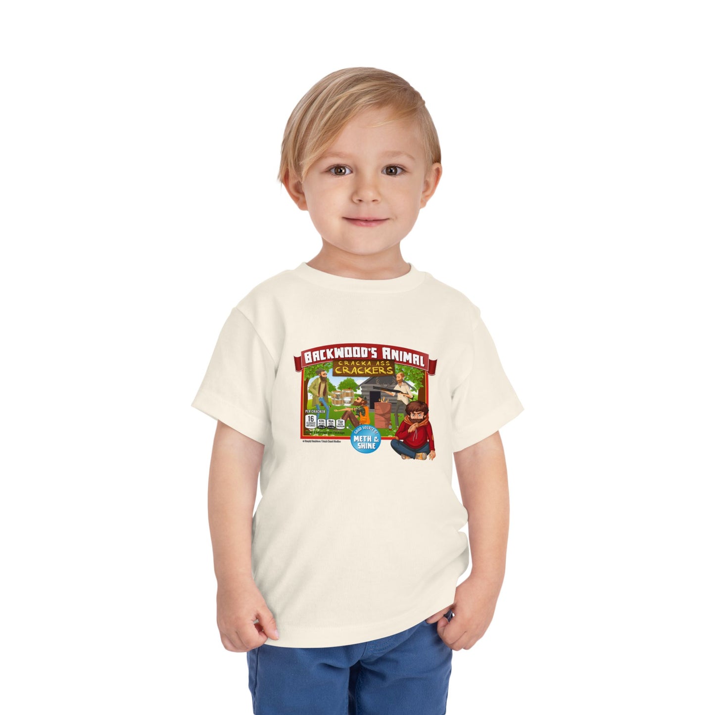 DK77: Animal Cracka' Ass Crackas - Toddler Sized T-Shirt