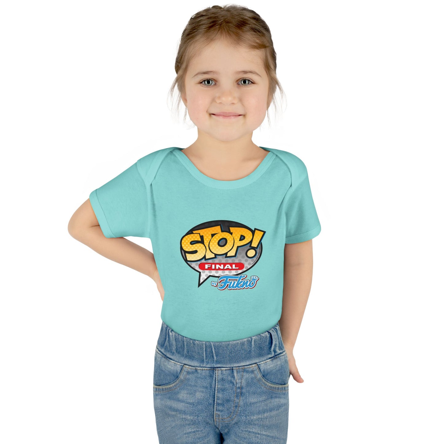 DK103: Stop! by Fukno - Infant Sized Onsie