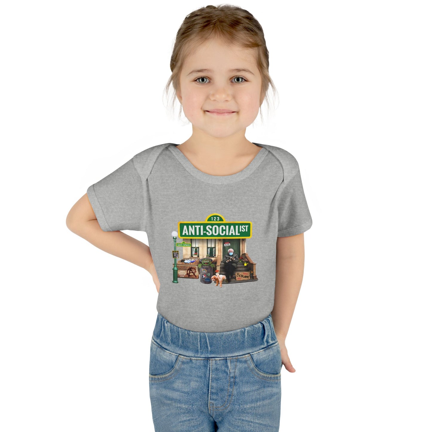 DK58: Bernie The Grouch - Infant Sized Onsie