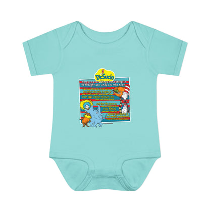 DK64: Doctored Seuss (Dirty Dr. Sucio) - Infant Sized Onsie