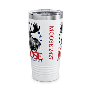 Moose Lodge 2427 - Moose For President - Ringneck Tumbler, 20oz