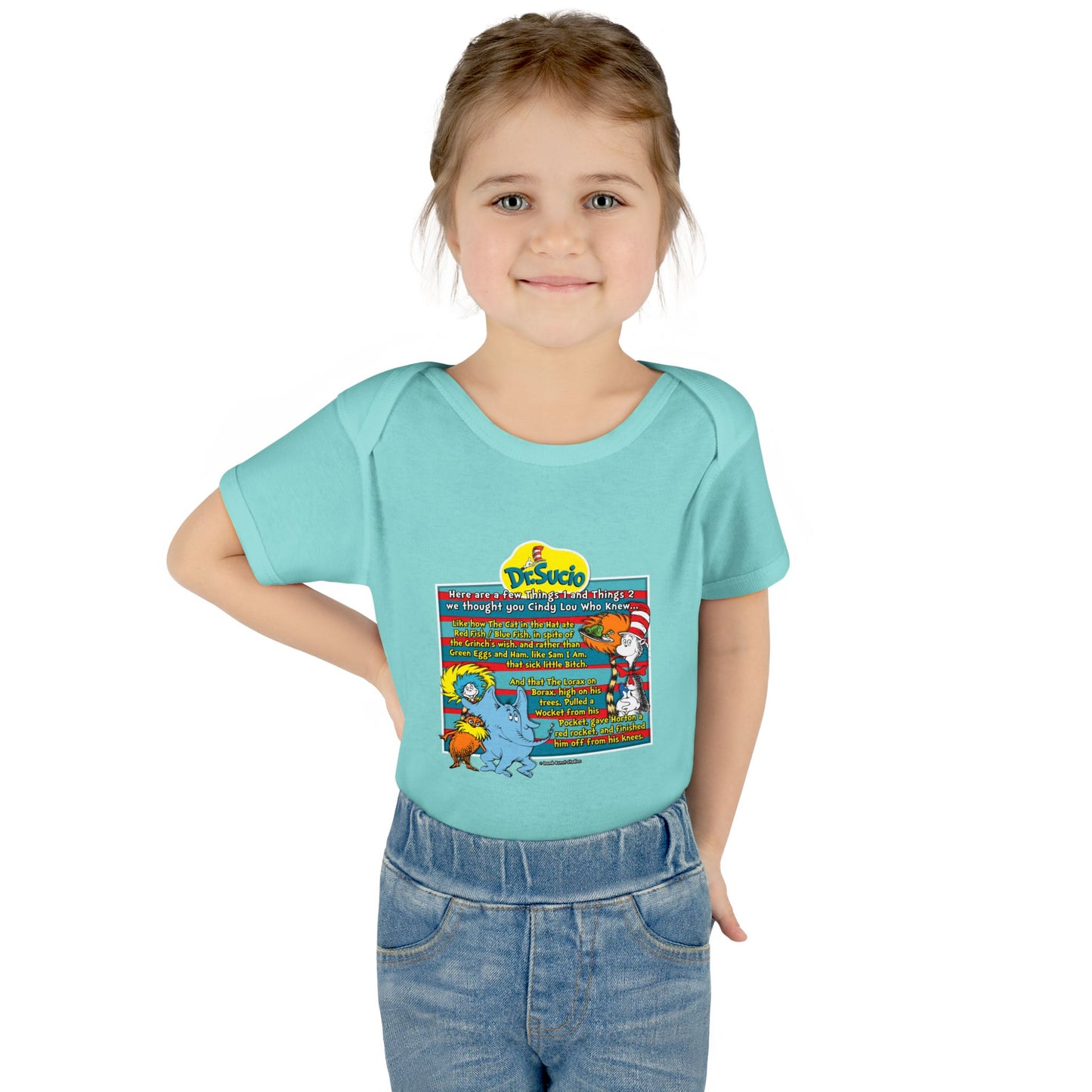 DK64: Doctored Seuss (Dirty Dr. Sucio) - Infant Sized Onsie