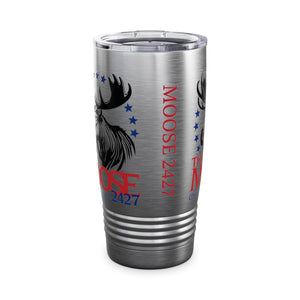 Moose Lodge 2427 - Moose For President - Ringneck Tumbler, 20oz