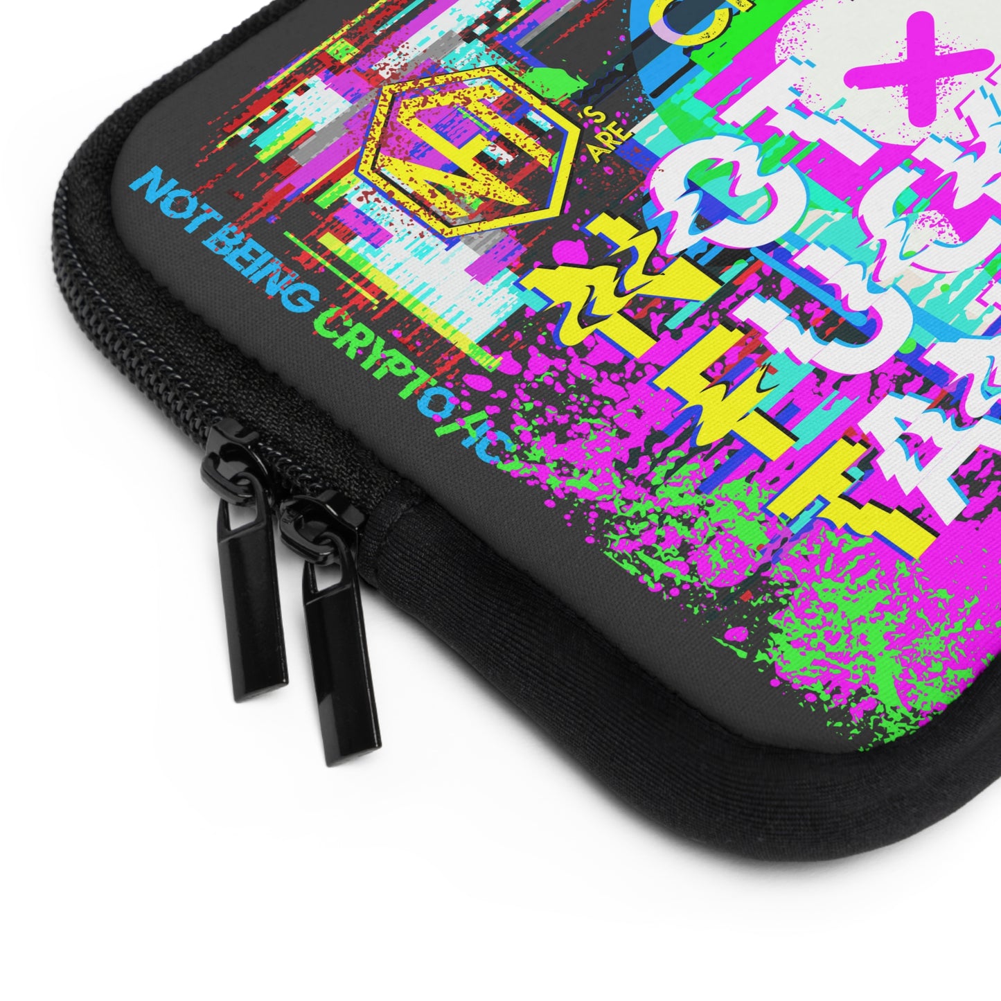 DK195: NFT Chumpanzees - Padded Laptop / Tablet Sleeve