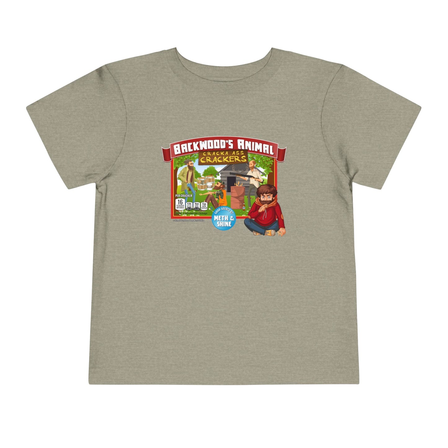 DK77: Animal Cracka' Ass Crackas - Toddler Sized T-Shirt