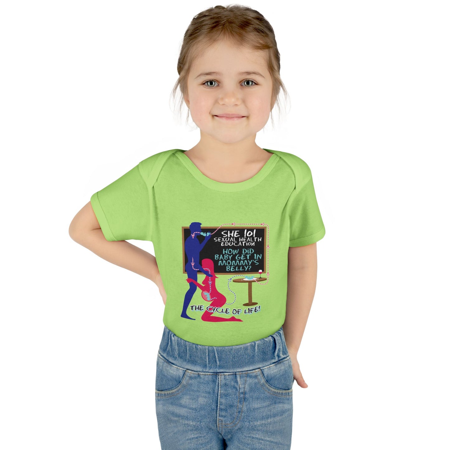 DK184: Baby In The Belly - Infant Sized Onsie