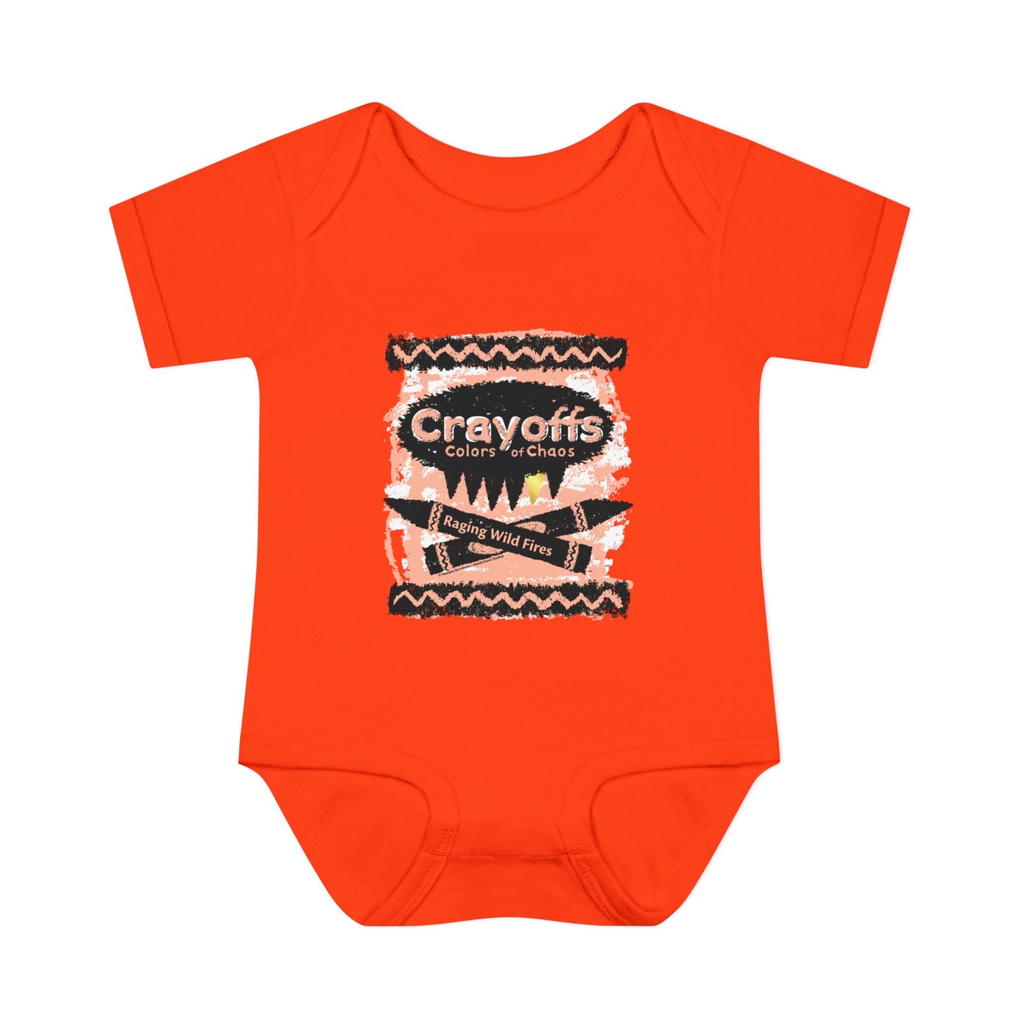 DK110: Crayoffs - Colors of Chaos - Infant Sized Onsie
