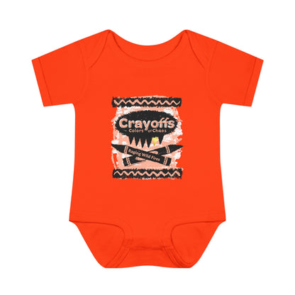 DK110: Crayoffs - Colors of Chaos - Infant Sized Onsie