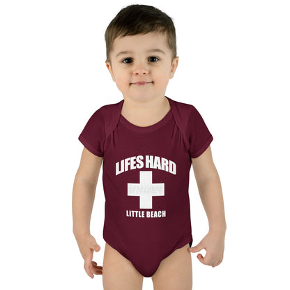 DK42: LIFESHARD - Little Beach - Infant Sized Onsie