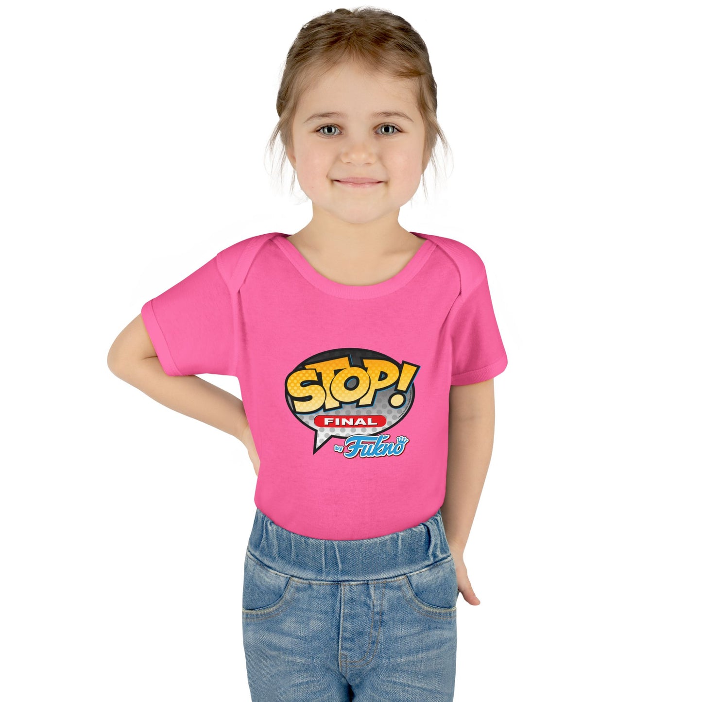 DK103: Stop! by Fukno - Infant Sized Onsie
