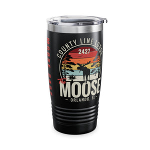 Moose Lodge 2427 - Florida Moose Sunset - Ringneck Tumbler, 20oz