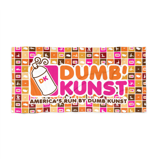 DK11: America's Run By Dumb Kunst - 30"x60" Beach Towel
