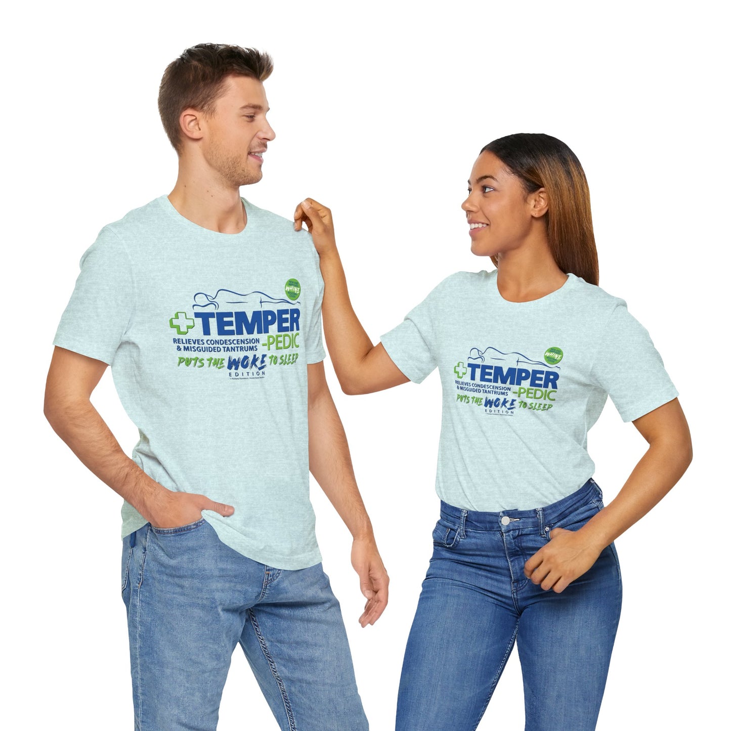 DK185: Temper-pedic - Unisex S/S T-Shirt