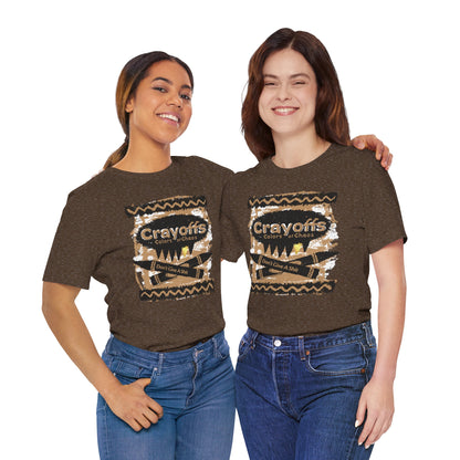 DK110: Crayoffs Colors of Chaos - Unisex S/S T-Shirt