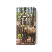 Load image into Gallery viewer, Moose Lodge 2427 - Woodlands Moose - Flip Organizational Phone Cases (Select Phone Models)
