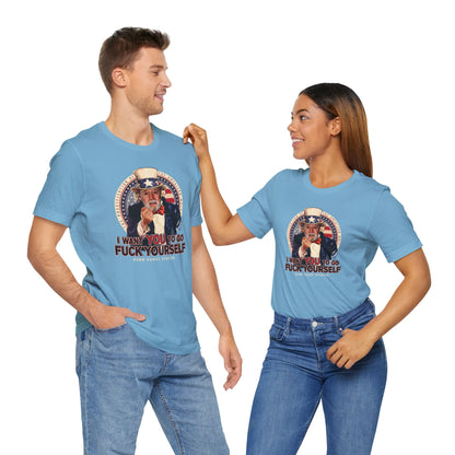 DK23: The Pussification of the American Male - Unisex S/S T-Shirt