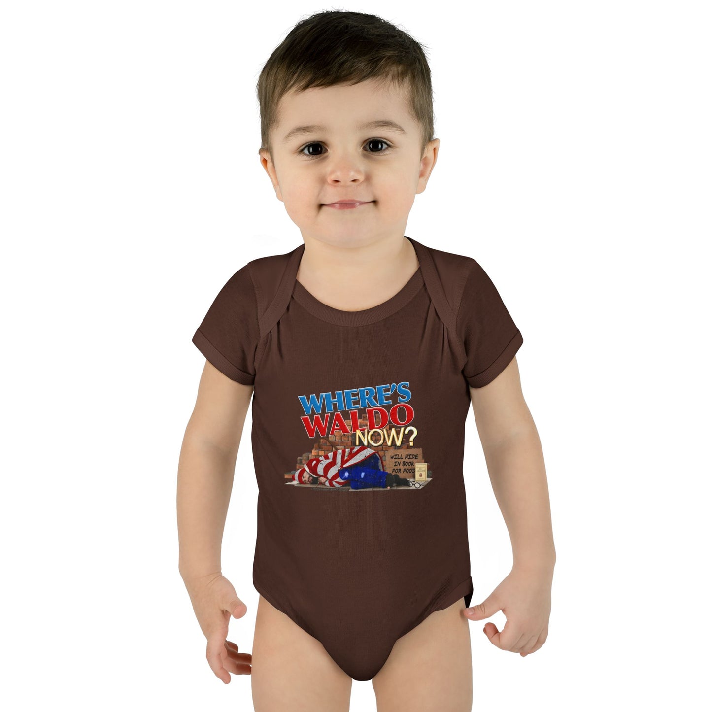 DK89: Where's Waldo Now? - Infant Sized Onsie