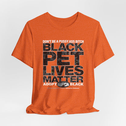 DK219: ASPCA (Black Pet Edition) - Unisex S/S T-Shirt