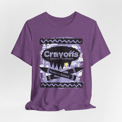 DK110: Crayoffs Colors of Chaos - Unisex S/S T-Shirt