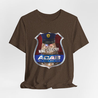 DK210: A.C.A.B. (Cats Edition) - Unisex S/S T-Shirt