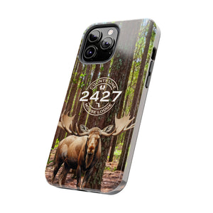 Moose Lodge 2427 - Woodlands Moose - Tough Phone Cases (Select Phone Models)