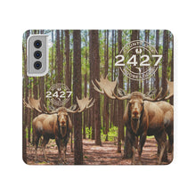 Load image into Gallery viewer, Moose Lodge 2427 - Woodlands Moose - Flip Organizational Phone Cases (Select Phone Models)
