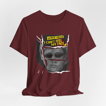 DK202: Can't Feel My Face - Unisex S/S T-Shirt
