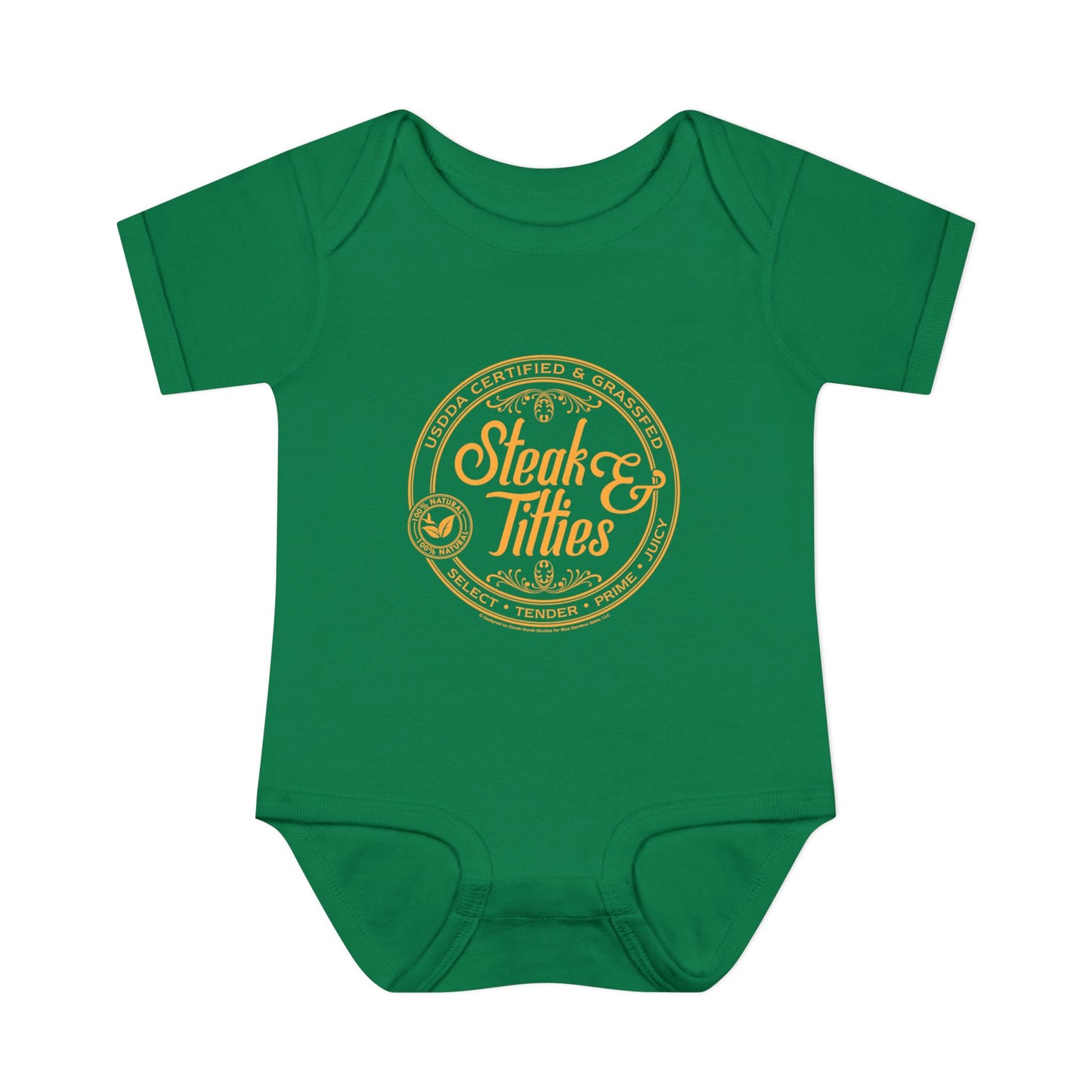 DK225: Steak & Titties - Infant Sized Onsie