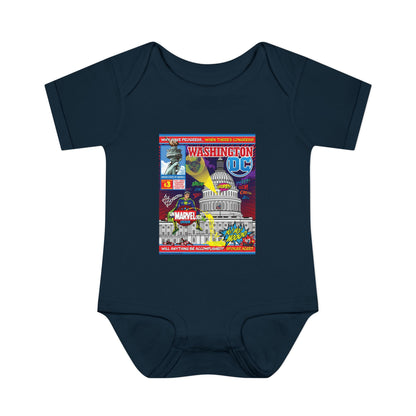 DK149: UnMARVELousington D.C. - Infant Sized Onsie