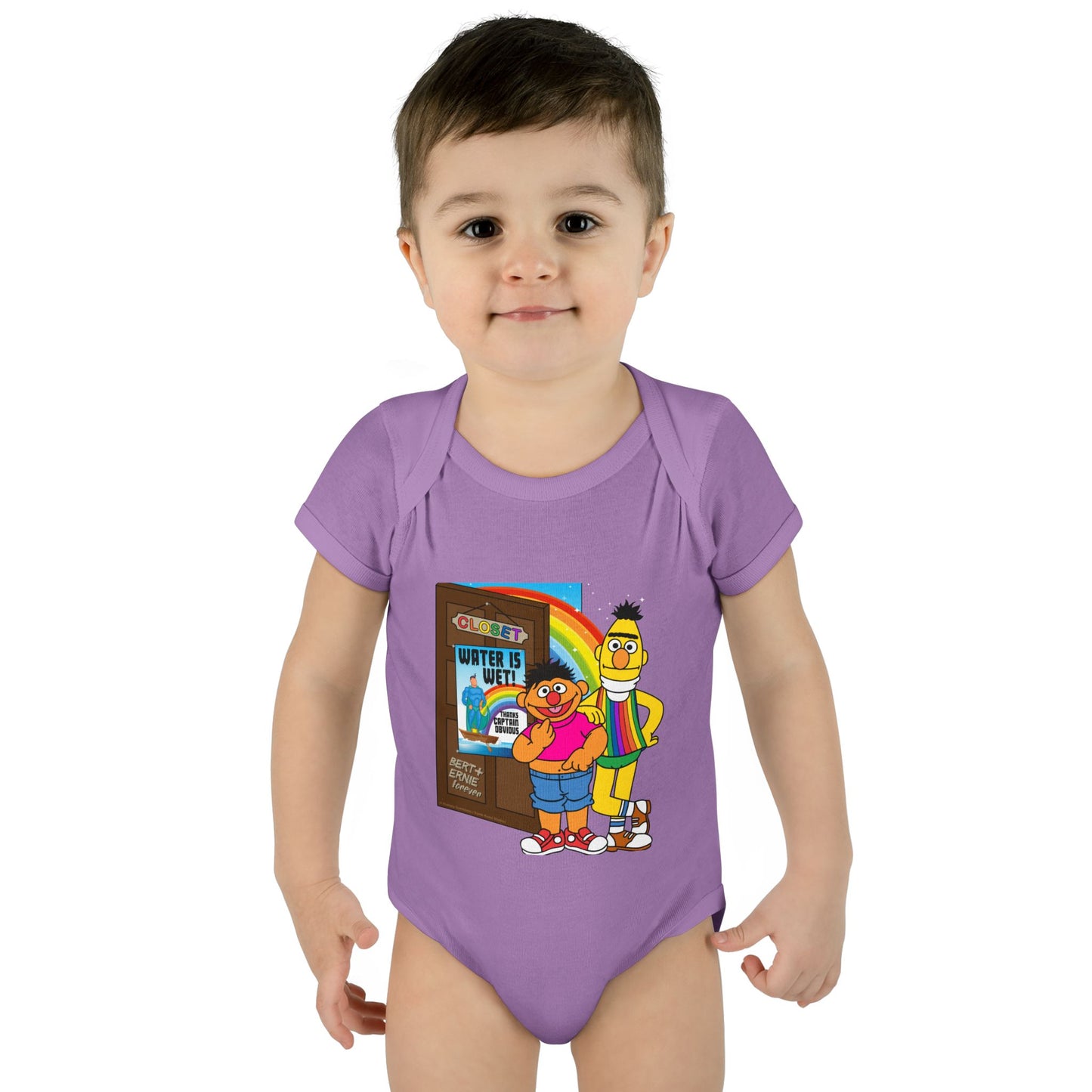 DK201: Bert & Ernie's Closet - Infant Sized Onsie