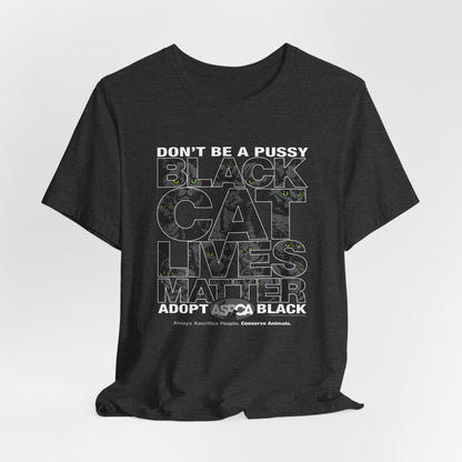 DK219: ASPCA (Black Cat Edition) - Unisex S/S T-Shirt