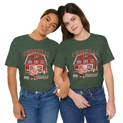 DK165: Oh Well Orwell (Farmhouse Edition) - Unisex S/S T-Shirt