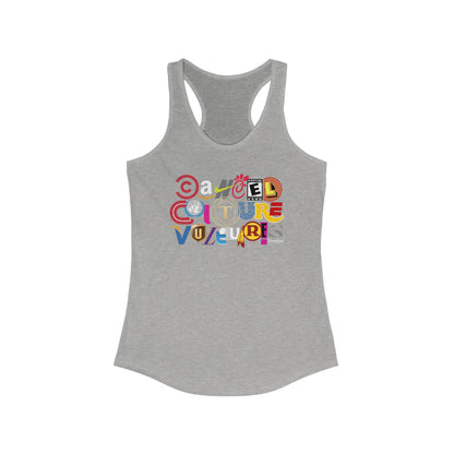 DK53: Cancel Culture (Vulture Edition) - Ladies Racerback Tank