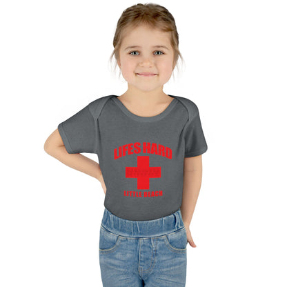 DK42: LIFESHARD - Little Beach - Infant Sized Onsie