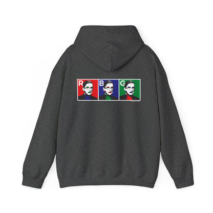 DK10: RBG in RGB - Adult Hooded Sweatshirt