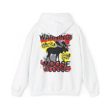 Load image into Gallery viewer, Moose Lodge 2427 - Loose Moose - Hooded Sweatshirt (Front &amp; Back Print)
