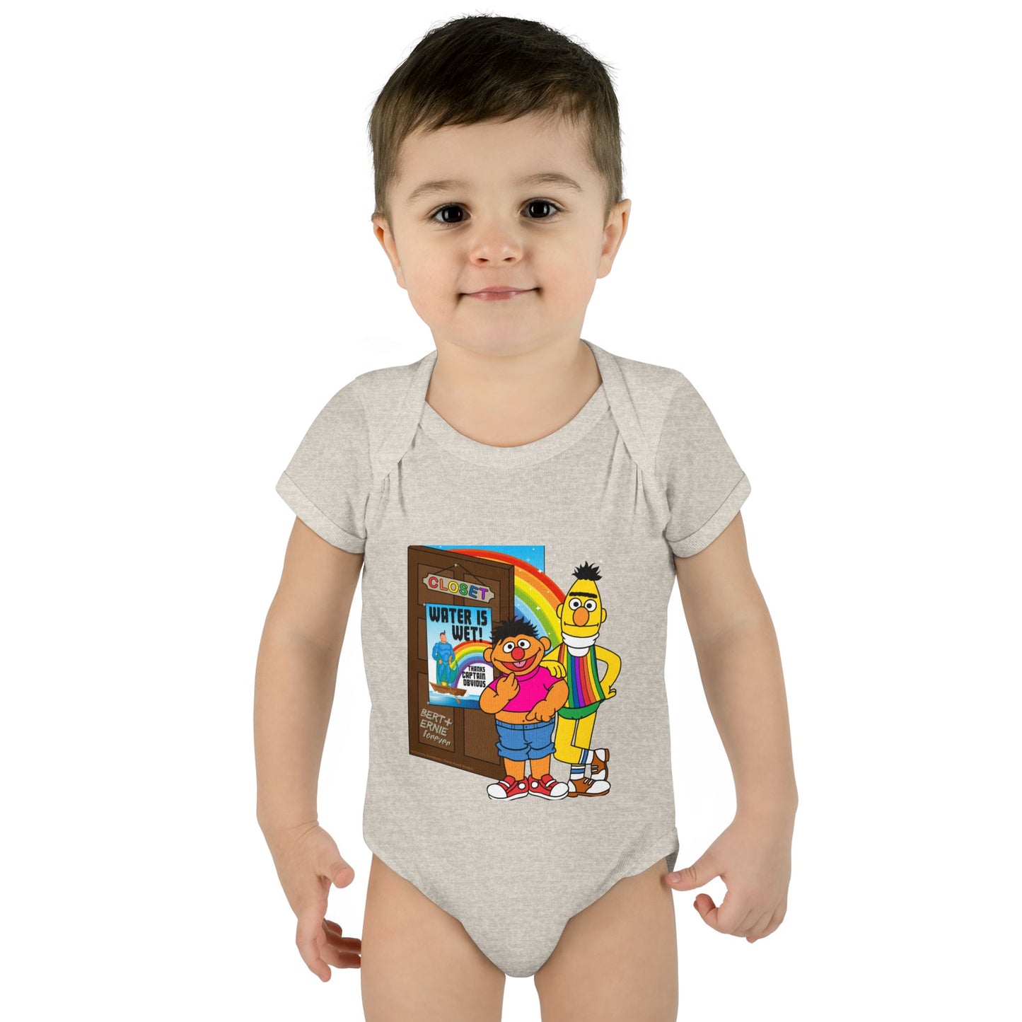 DK201: Bert & Ernie's Closet - Infant Sized Onsie